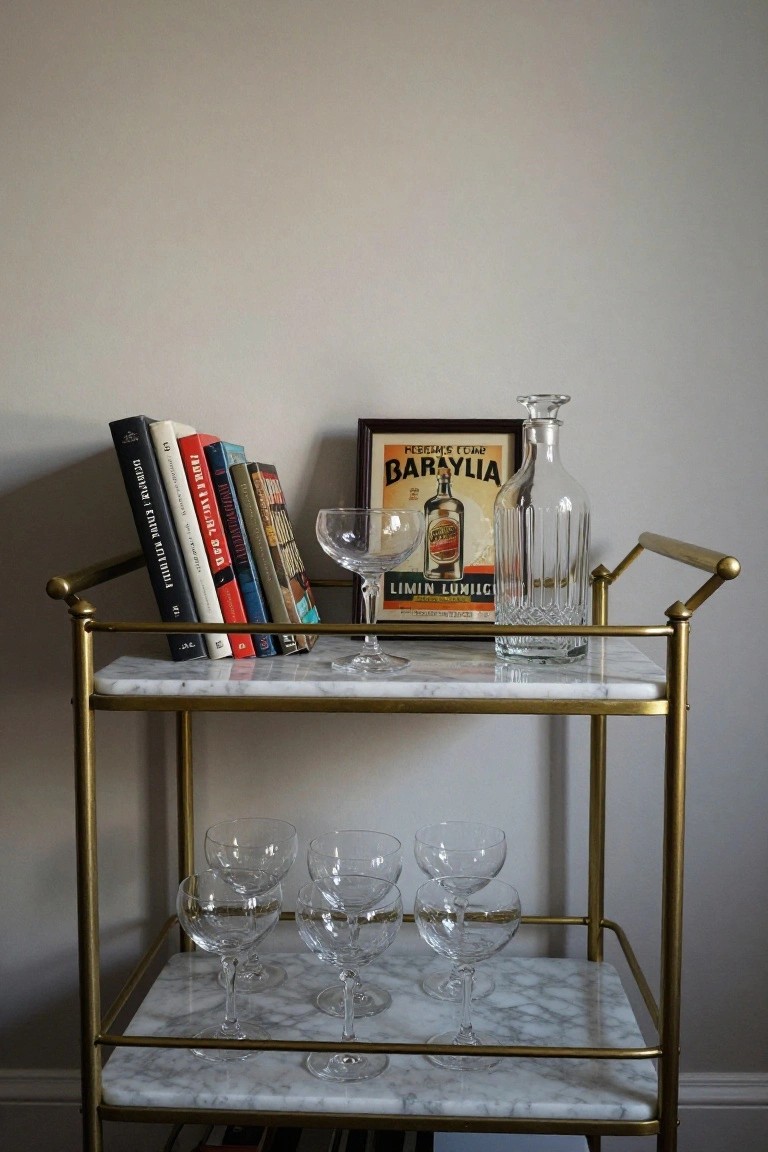 Bar Cart Corner Station
