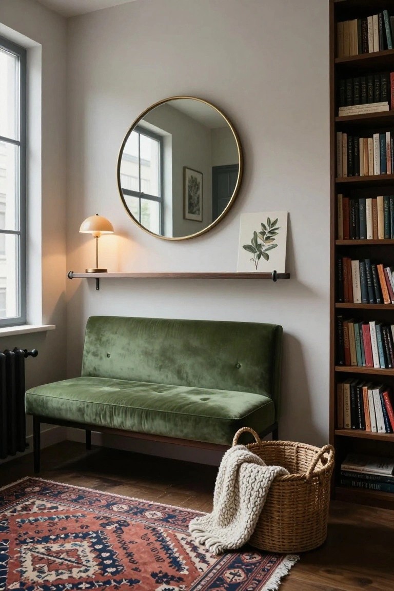Cozy Corner Bench Reading Nook