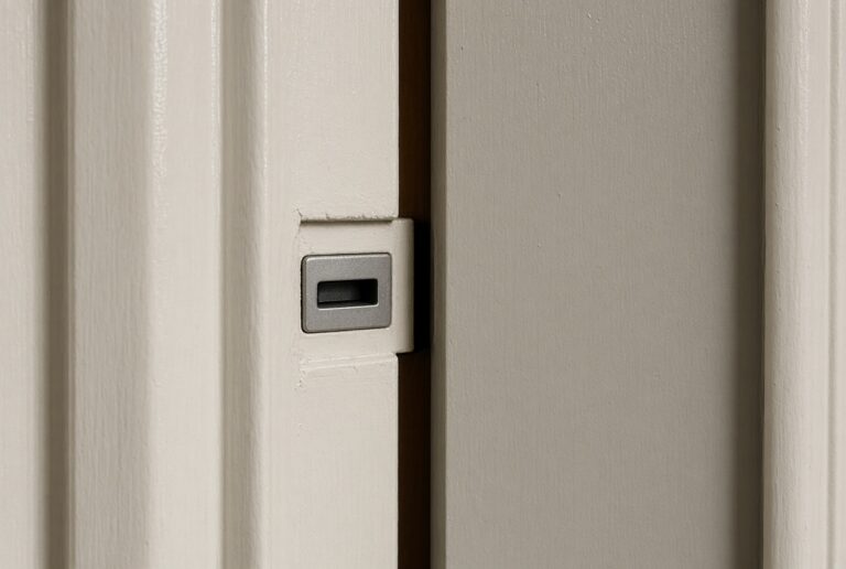 Home router near a front door smart lock